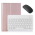 Futrola sa tastaturom i misem za iPad 10.2 2019/2020/2021 roze.