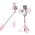 Tripod sa LED rasvetom R12 pink.