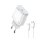 Kucni punjac LDNIO Q122 PPS PD, 27W sa Type C na Type C kablom beli.