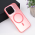 Futrola Magsafe providna za iPhone 16 Pro roze.