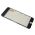 Staklo touchscreen-a za Iphone 7 Plus sa frejmom + oca i polaroid black ORG (MS).