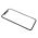 Staklo touchscreen-a za Iphone XR+ frame black (MS).