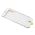 Staklo touchscreen-a za Iphone 6G sa frejmom + oca white (MS).