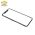 Staklo touchscreen-a za Iphone XR + frame + OCA stiker (Crown Quality) black (MS).