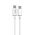 USB data kabl Moxom MX-CB128 Type C na Type C PD 60W 20cm beli (MS).