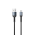 Data kabl REMAX Kayla II RC-C008 2.4 A Elastic TPE Aluminum Type C crni.