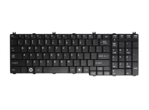 Tastatura za laptop Toshiba C650/C660 crna.