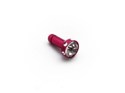 Kapica Handsfree slušalice 3,5 mm charm mala pink.