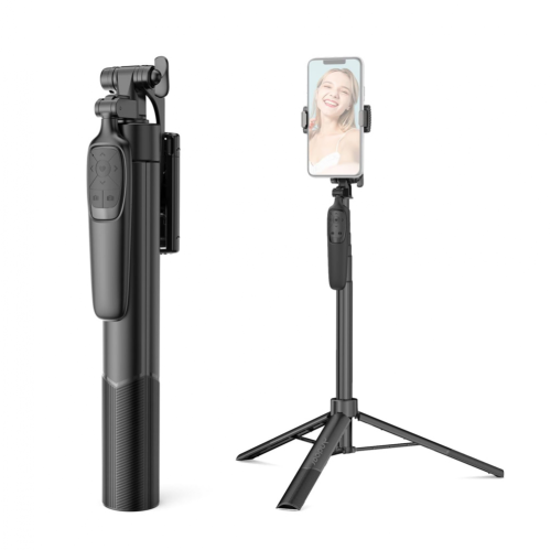 Selfie stick A65 + tripod crni.