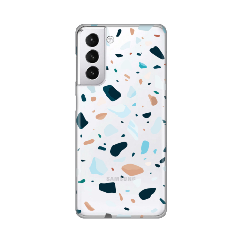 Silikonska futrola print Skin za Samsung G991 Galaxy S21 Terazzo Pattern.