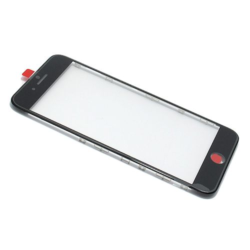 Staklo touchscreen-a za Iphone 7 PLUS sa frejmom black (MS).