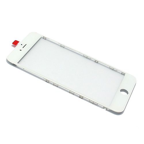 Staklo touchscreen-a za iPhone 6s Plus sa frejmom + oca white (MS).