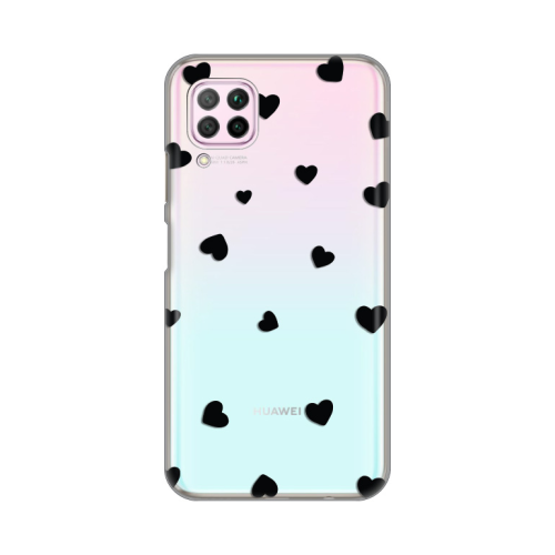 Silikonska futrola print Skin za Huawei P40 Lite/Nova 6 SE Hearts.