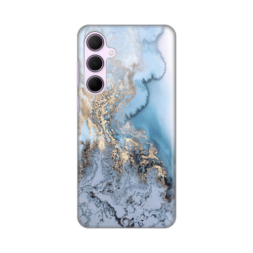 Silikonska futrola print za Samsung A356B Galaxy A35 5G Blue Gold Marble.