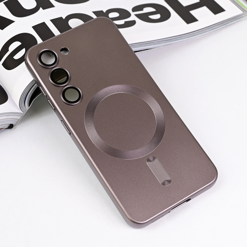 Futrola Magsafe Chrome za Samsung S911B Galaxy S23 5G siva.