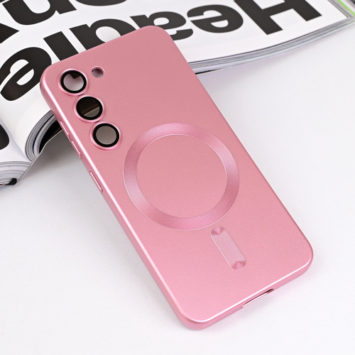 Futrola Magsafe Chrome za Samsung S911B Galaxy S23 5G roze.