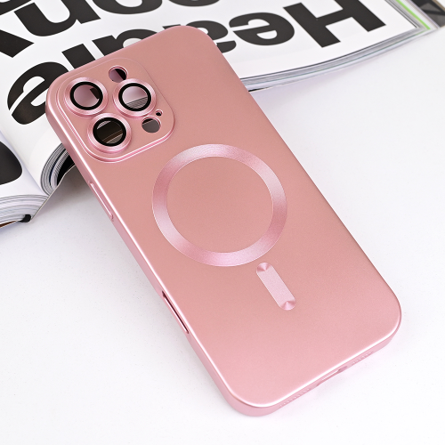 Futrola Magsafe Chrome za iPhone 16 Pro Max 6.9 roze.