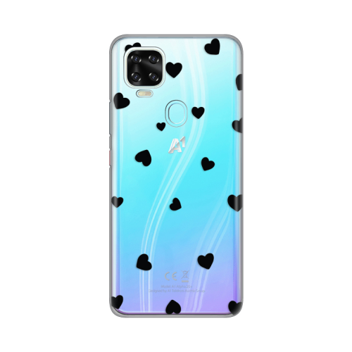 Silikonska futrola print Skin za A1 Alpha 20+ Hearts.