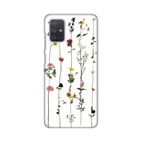 Silikonska futrola print Skin za Samsung A715F Galaxy A71 Flower.