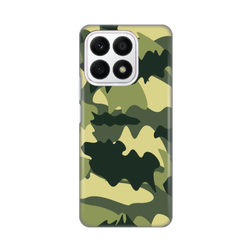 Silikonska futrola print Skin za Huawei Honor X8a Army.