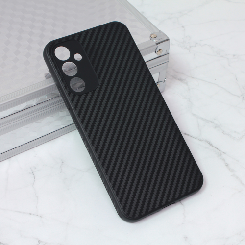 Futrola Carbon fiber za Samsung A346 Galaxy A34 5G 5G crna.