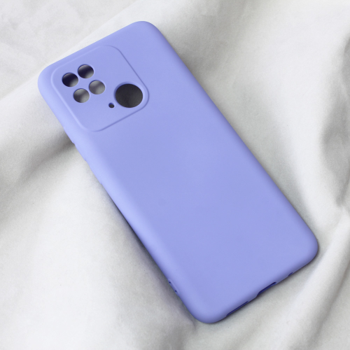 Futrola Teracell Soft Velvet za Xiaomi Redmi 10C ljubicasta.