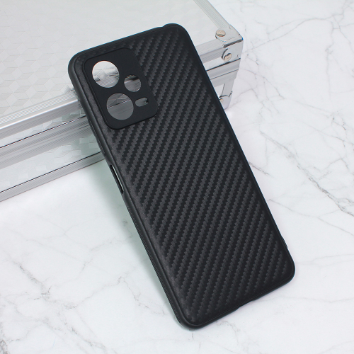 Futrola Carbon fiber za Xiaomi Redmi Note 12 5G (EU) crna.