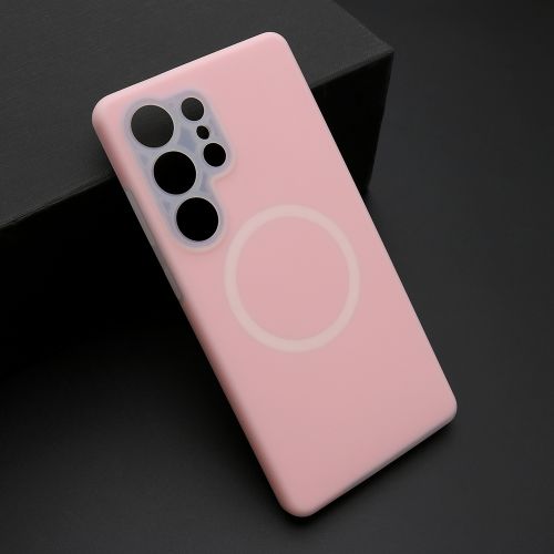 Futrola PASTEL COLOR MagSafe za Samsung S938 Galaxy S25 Ultra 5G roze (MS).