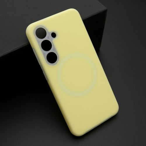 Futrola PASTEL COLOR MagSafe za Samsung S931 Galaxy S25 5G zuta (MS).