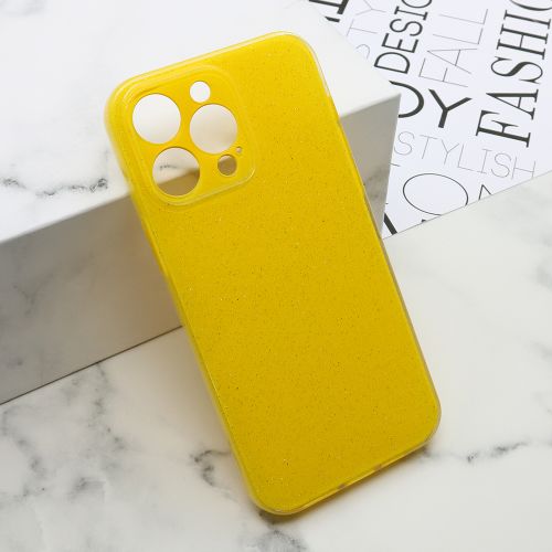 Futrola GLOW SHINING za iPhone 14 Pro Max (6.7) zuta (MS).