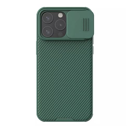 Futrola Nillkin Cam Shield Pro za iPhone 15 zelena (MS).