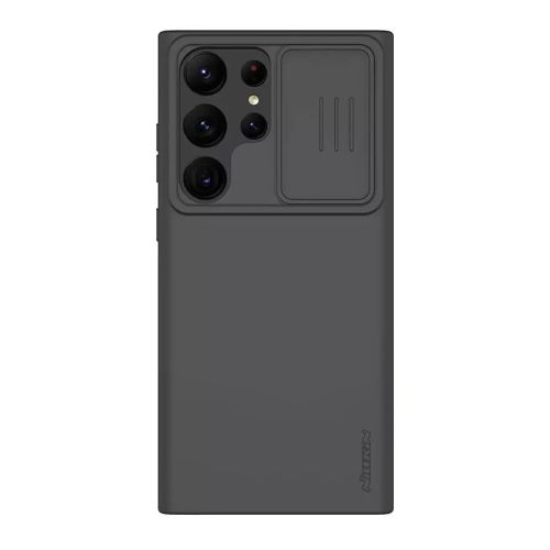 Futrola Nillkin Cam Shield Silky za Samsung Galaxy S23 Ultra crna (MS).