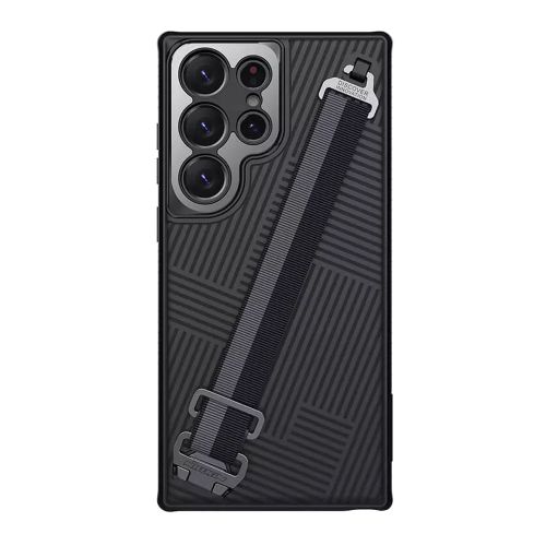 Futrola Nillkin Strap Case za Samsung Galaxy S23 Ultra crna (MS).