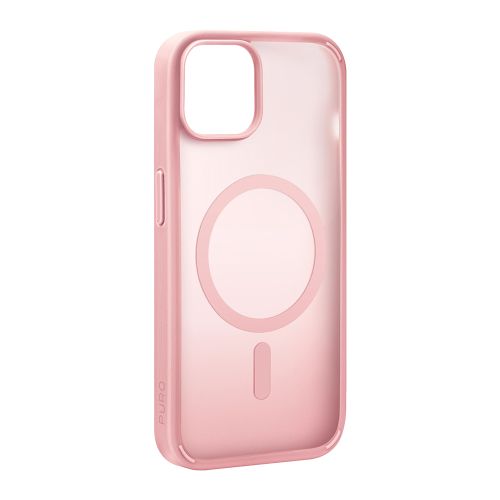 Futrola PURO GRADIENT MAGSAFE za iPhone 15 Plus roze (MS).
