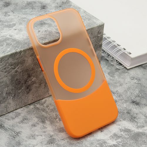 Futrola PUZZLE za iPhone 15 narandzasta (MS).