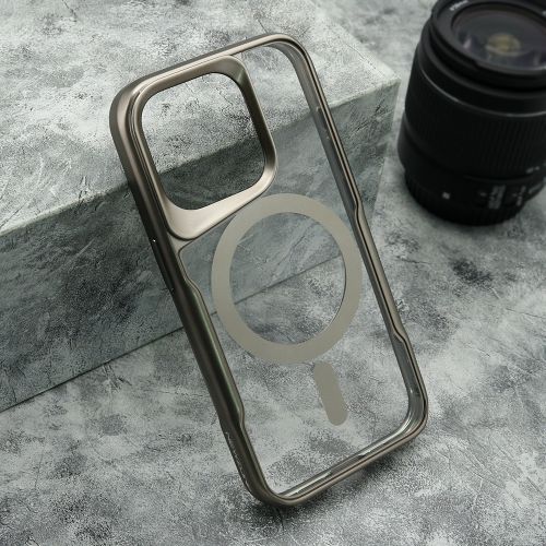 Futrola PLATINUM MagSafe za iPhone 15 Pro (6.1) zlatna (MS).