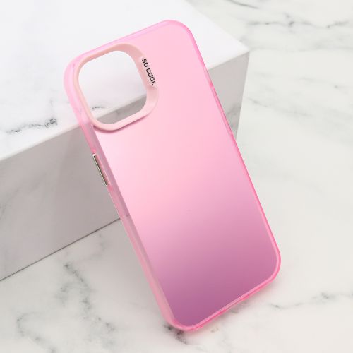 Futrola SHINE za iPhone 15 roze (MS).