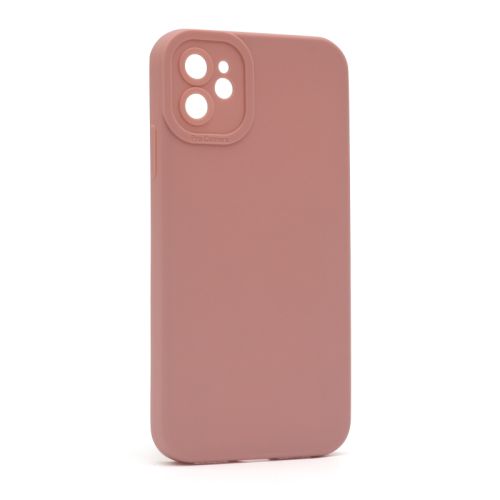 Silikonska futrola Pro Camera za iPhone 11 6.1 roze (MS).