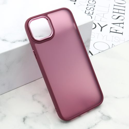 Futrola SHINING CAMERA za iPhone 15 Plus crvena (MS).