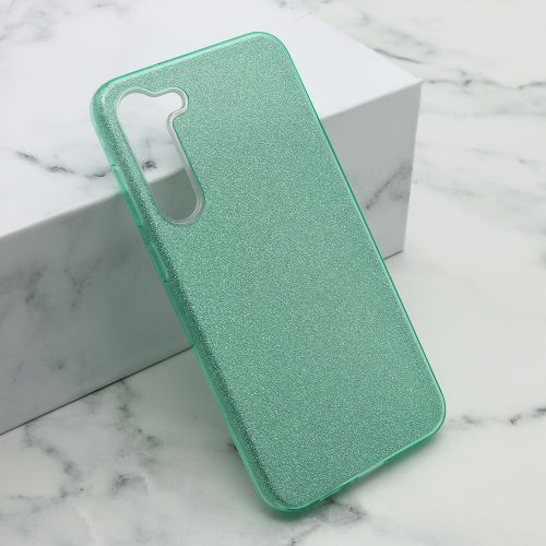 Silikonska futrola GLITTER SHOW YOURSELF za Samsung S916B Galaxy S23 Plus tirkizna (MS).