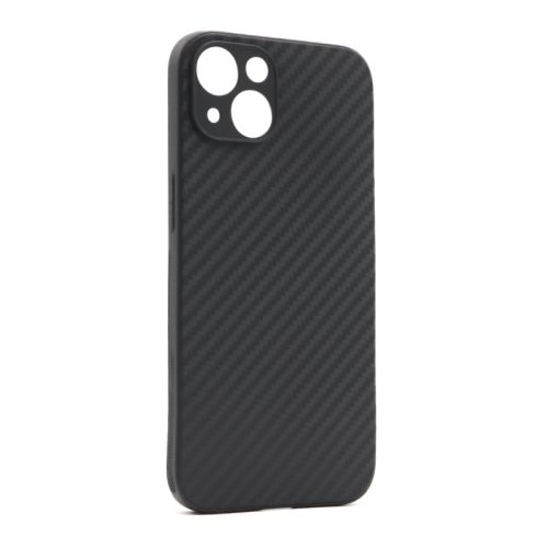 Silikonska futrola CARBON LIGHT za iPhone 13 (6.1) crna (MS).
