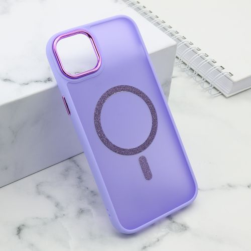 Futrola SHINING MAGSAFE za iPhone 15 Plus ljubicasta (MS).