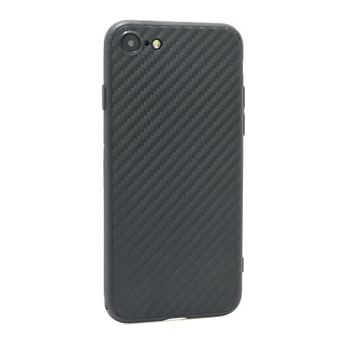 Silikonska futrola CARBON LIGHT za iPhone 7/8/SE (2020/2022) crna (MS).