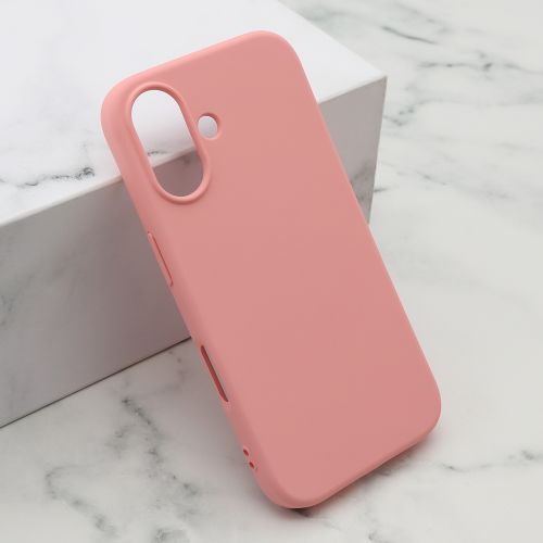 Futrola Soft Silicone za iphone 16 (6.1) roze (MS).