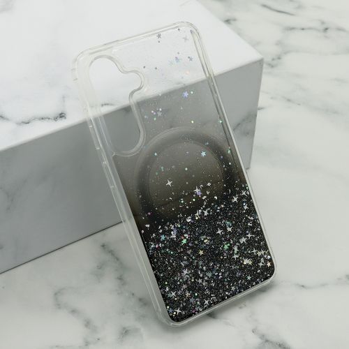 Futrola Simple Sparkle MagSafe za Samsung S921 Galaxy S24 5G crna (MS).