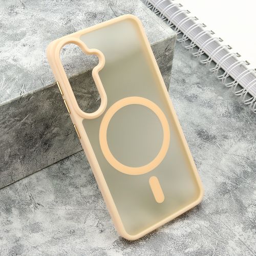 Futrola SILKY MAGSAFE mat za Samsung S921 Galaxy S24 5G roze (MS).