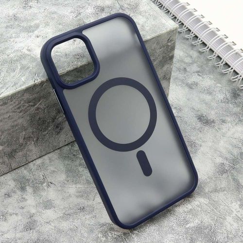 Futrola SILKY MAGSAFE mat za iPhone 11 (6.1) plava (MS).