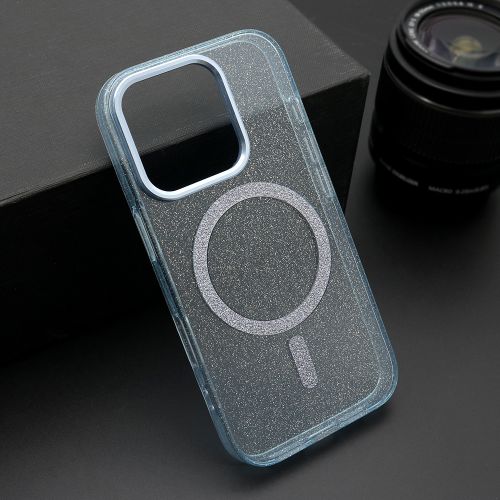 Futrola SPARKLING MagSafe za iphone 16 (6.1) plava (MS).