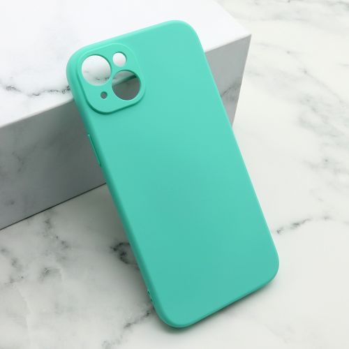 Futrola Soft Silicone za iPhone 15 Plus mint (MS).