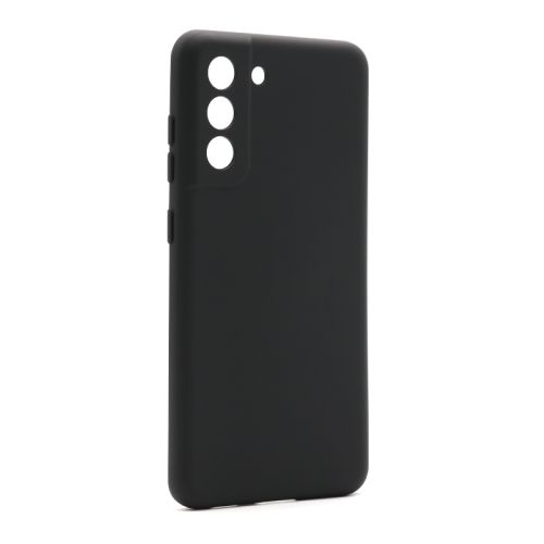 Futrola Soft Silicone za Samsung G990 Galaxy S21 FE crna (MS).